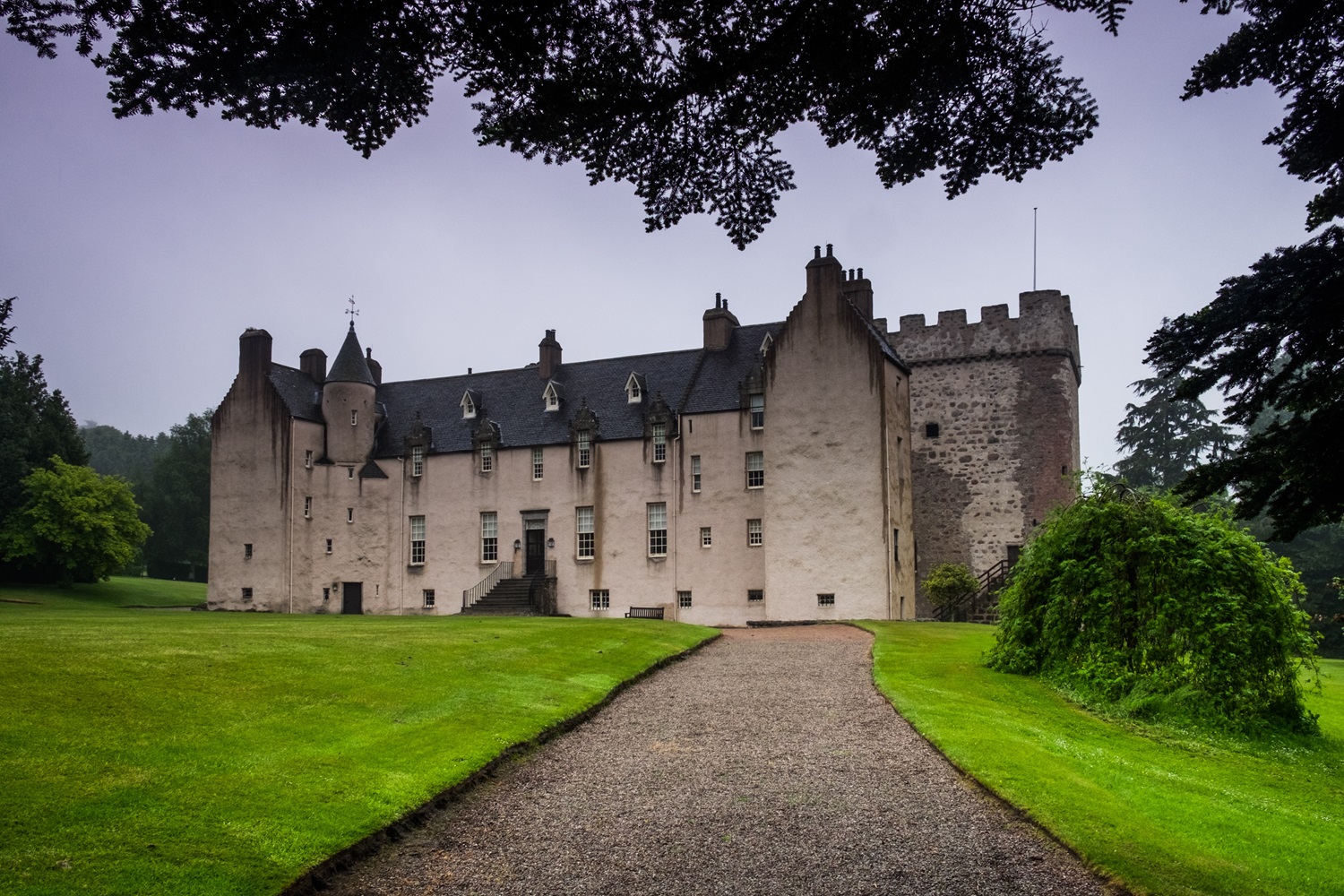 Drum Castle in Scotland